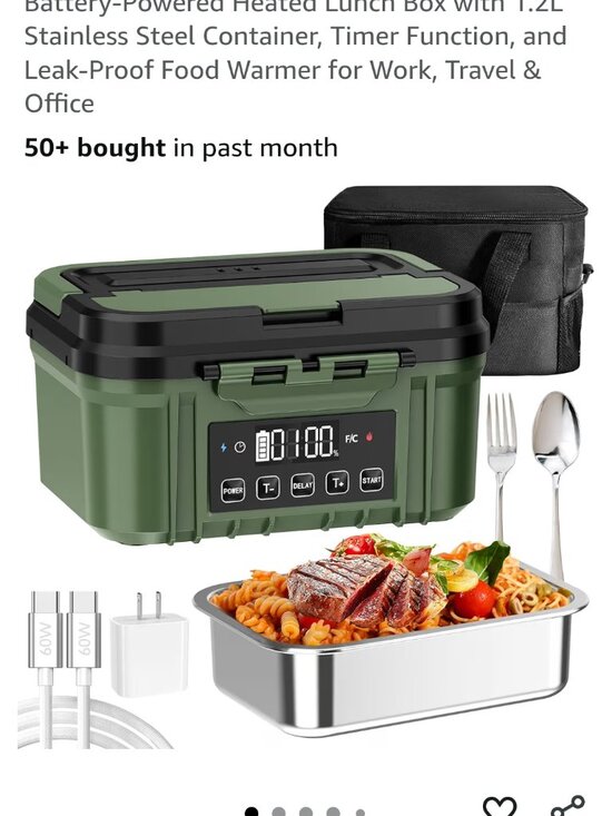 FERVINOW Other - Cordless Electric Lunch Box